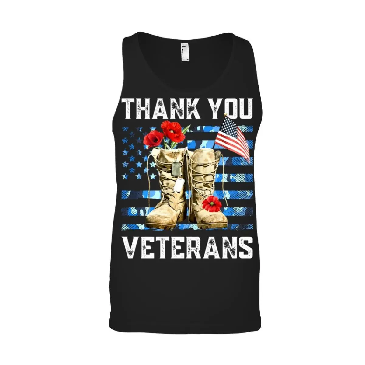 Thank You Veterans T-Shirt with American Flag and Boots Design - Women's Patriotic Tee 4 Thank You Veterans T Shirt Womens Patriotic Tee with American Flag and Boots Design 4