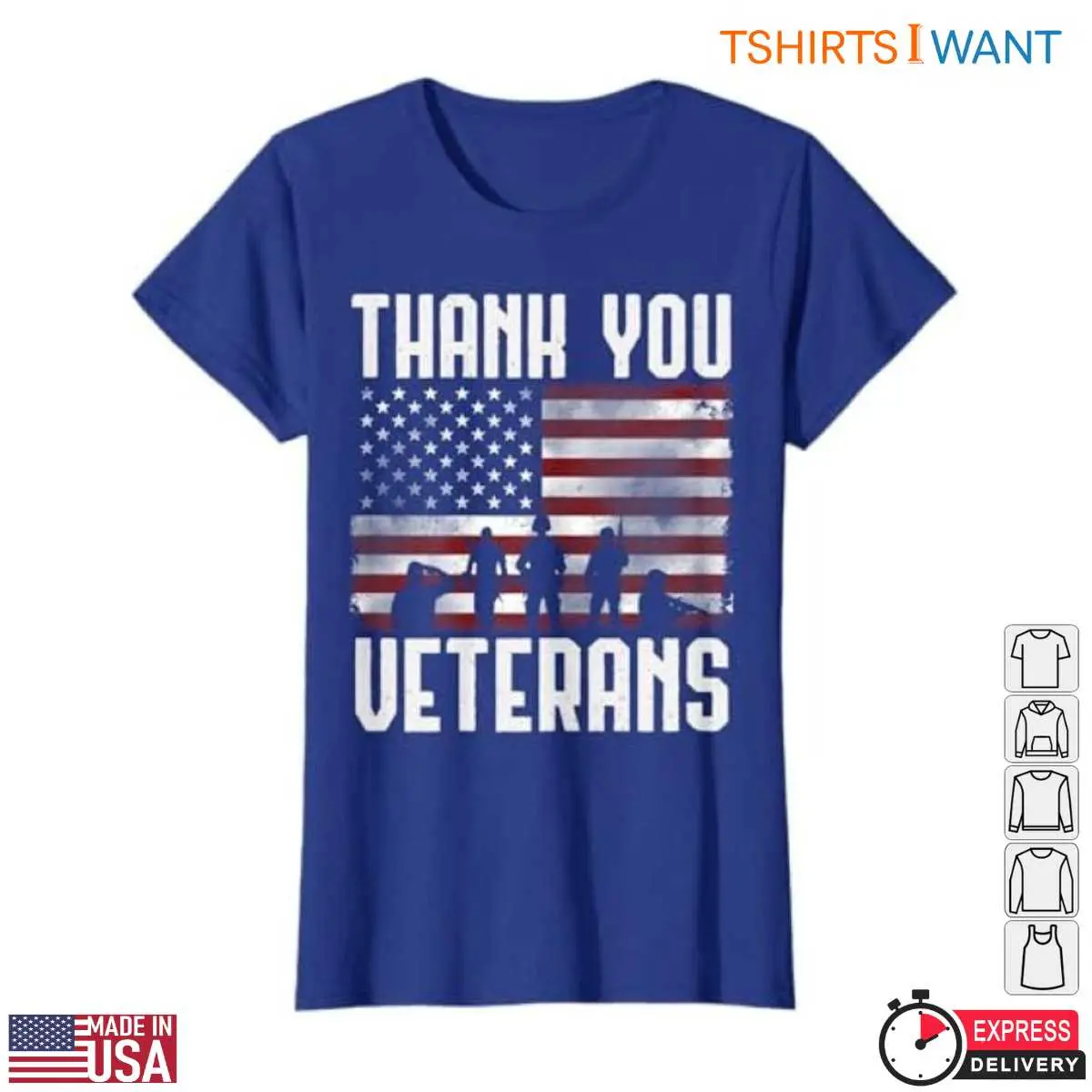 Thank You to Veterans T Shirt Patriotic Military Graphic 2 1.jpg