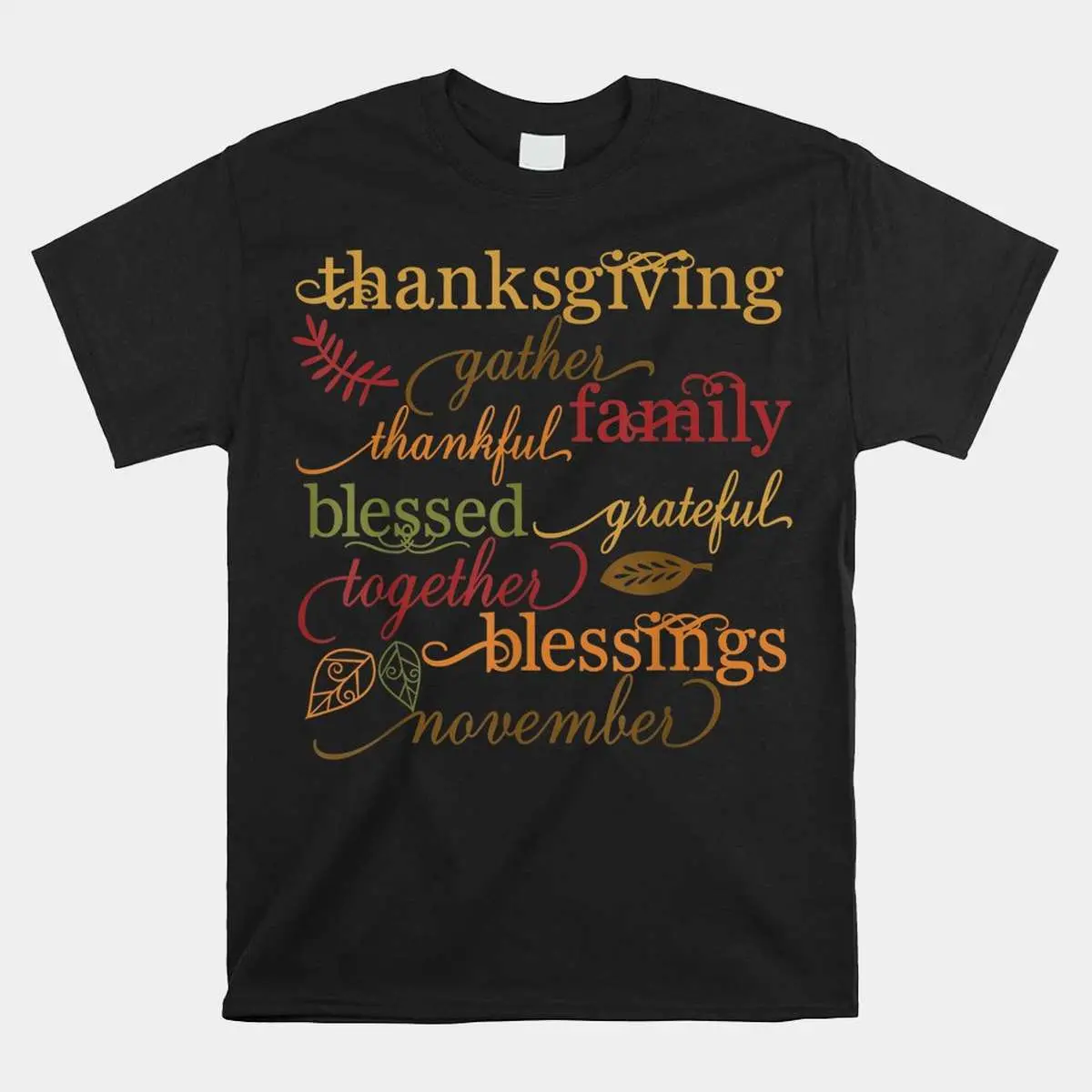 Thankful Blessings Thanksgiving Family Shirt 1 1.jpg