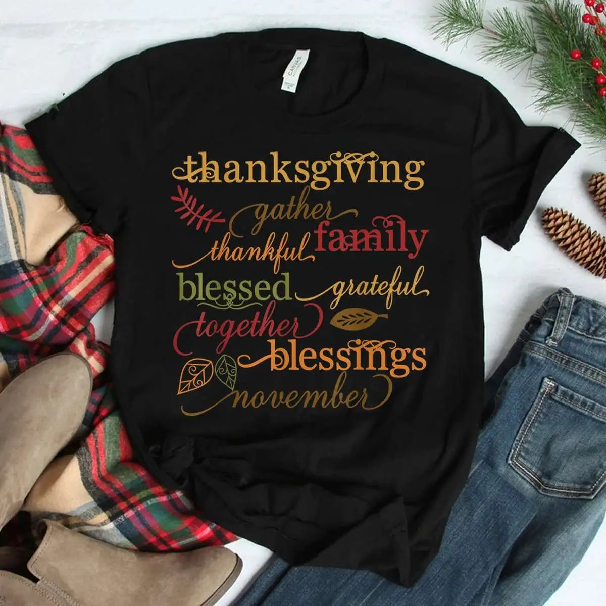Thankful Blessings Thanksgiving Family Shirt 3 1.jpg