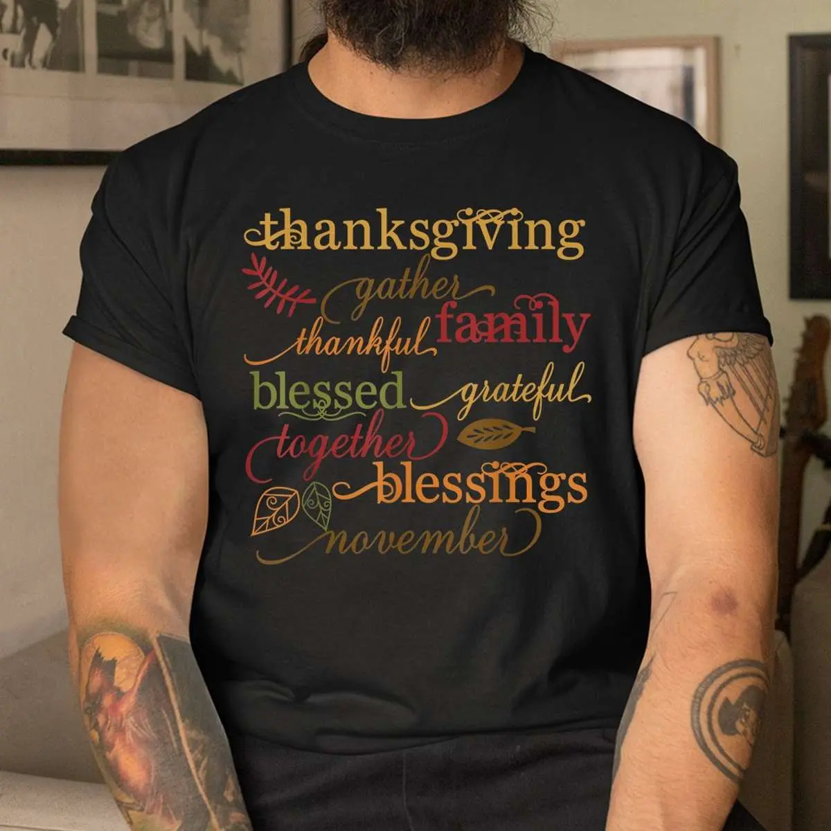Thankful Blessings Thanksgiving Family Shirt 11 Thankful Blessings Thanksgiving Family Shirt