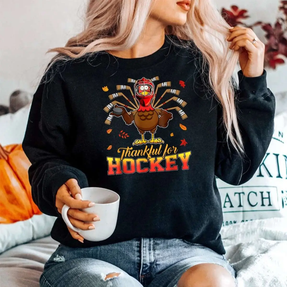Thankful For Hockey Thanksgiving Turkey Shirt 5 1.jpg