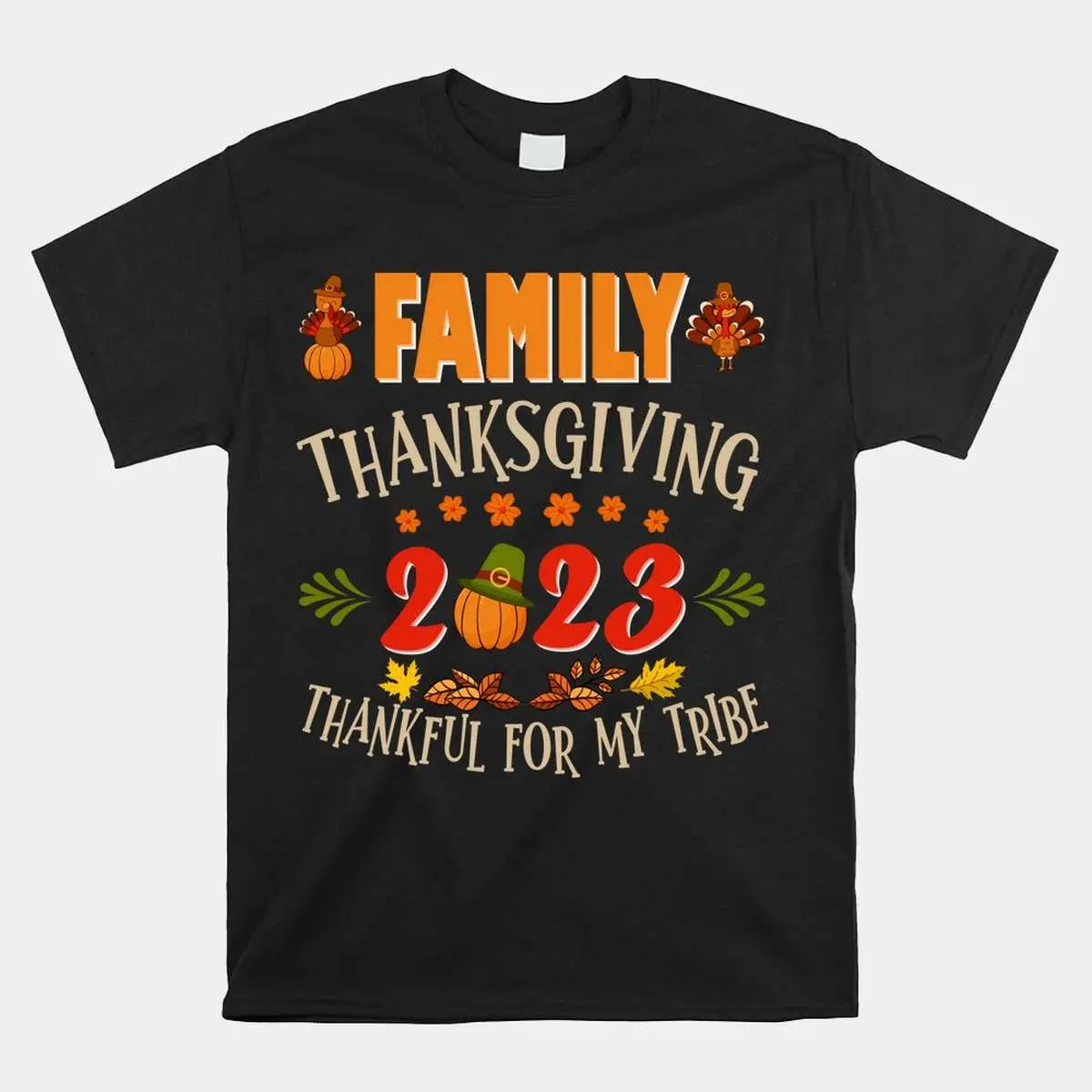 Thankful For My Tribe Thanksgiving 2023 Shirt 10 Thankful For My Tribe Thanksgiving 2023 Shirt