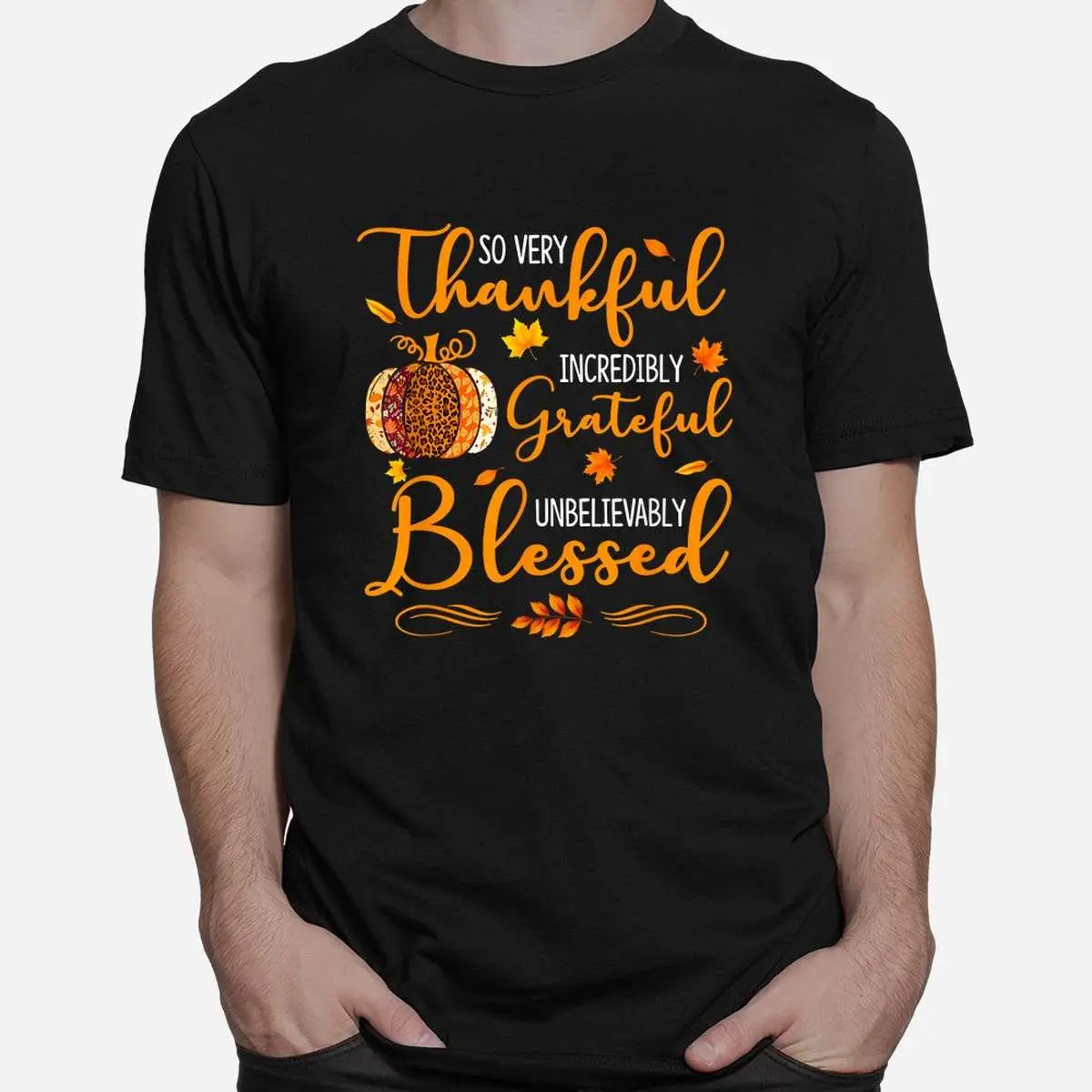 Thankful Grateful Blessed Thanksgiving Shirt 10 Thankful Grateful Blessed Thanksgiving Shirt