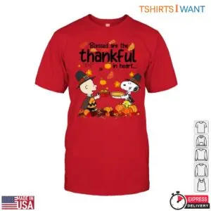 Thanksgiving Charlie Brown T-Shirt - Be Thankful Always Graphic Tee with Snoopy 11 Thanksgiving Charlie Brown T Shirt Be Thankful Tee 6 1.jpg