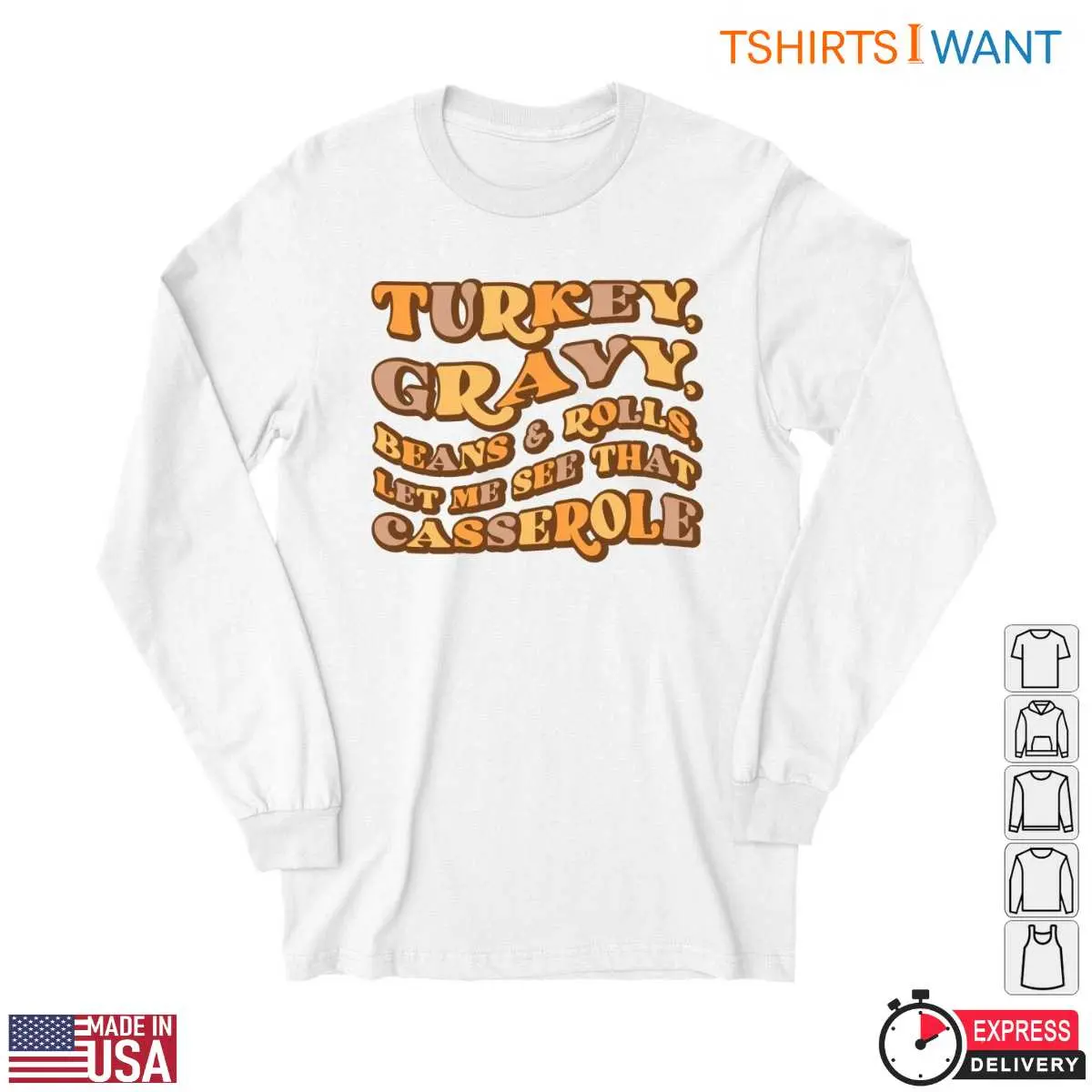 Thanksgiving Feast T Shirt Turkey Casserole Tee 2 1.jpg