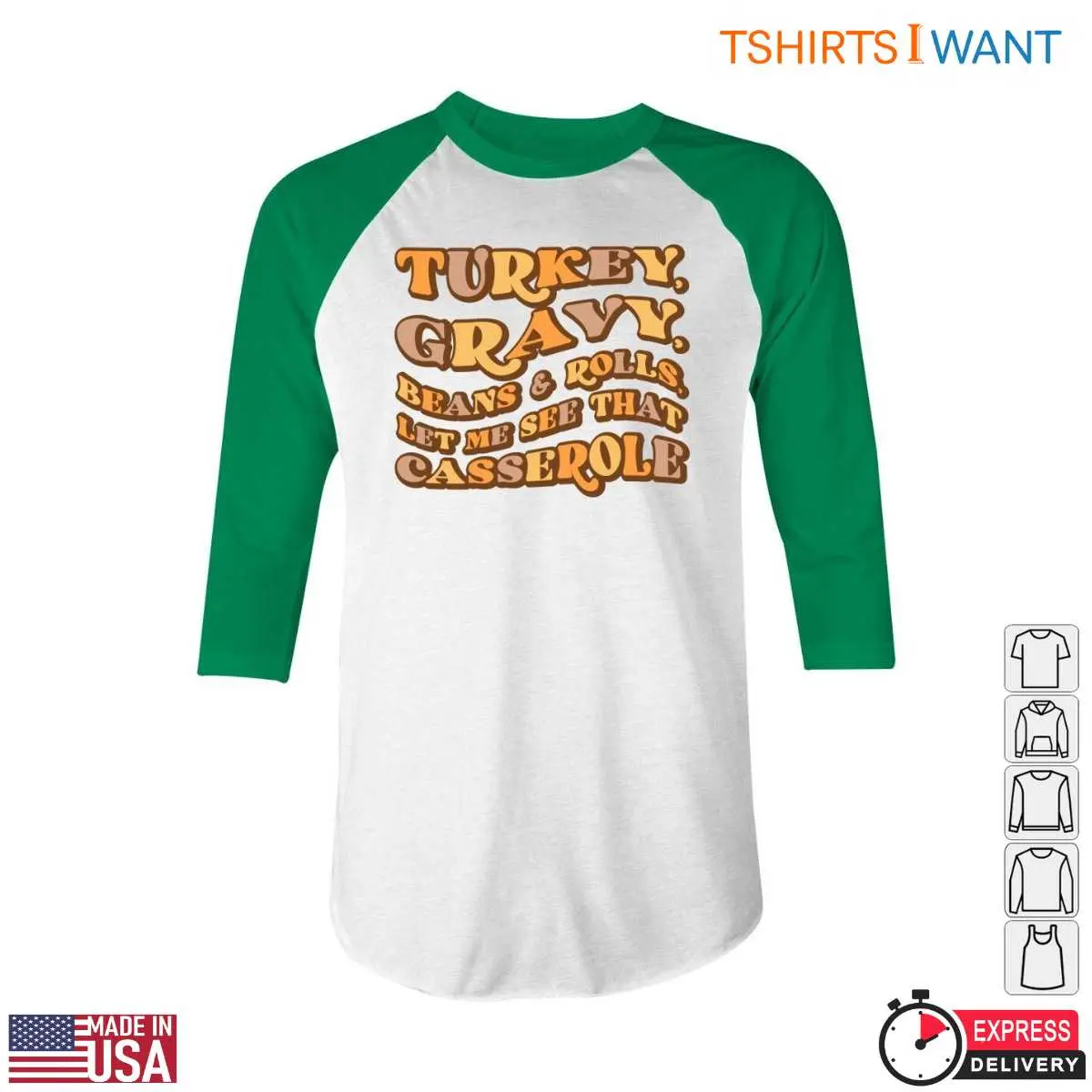 Thanksgiving Feast T Shirt Turkey Casserole Tee 4 1.jpg