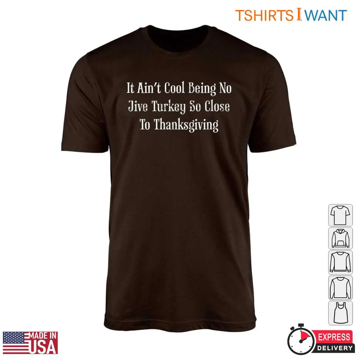 Thanksgiving Humor T Shirt No Jive Turkey 4 1.jpg