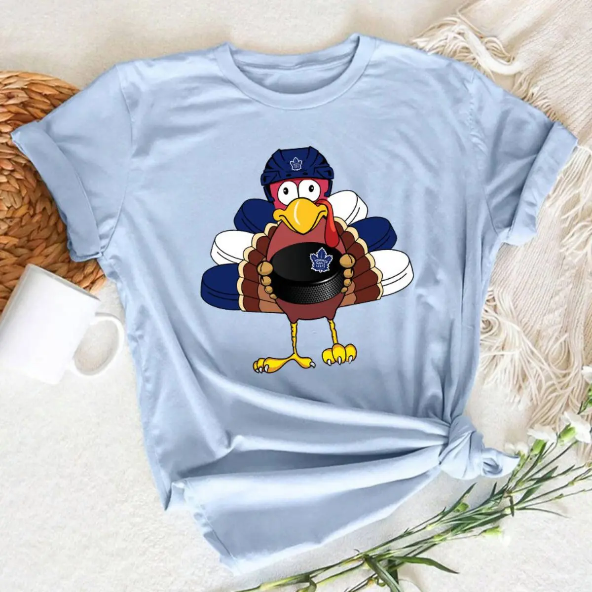 Thanksgiving Turkey Toronto Maple Leafs Shirt 12 Thanksgiving Turkey Toronto Maple Leafs Sweatshirt 1