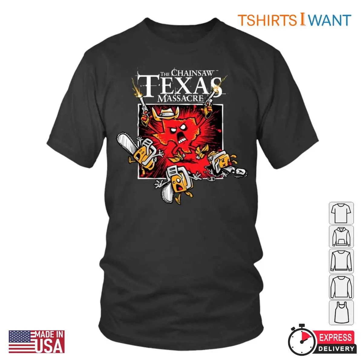 The Chainsaw Texas Massacre Funny Toast Design T-Shirt 10 The Chainsaw Texas Massacre Funny Toast Design T-Shirt