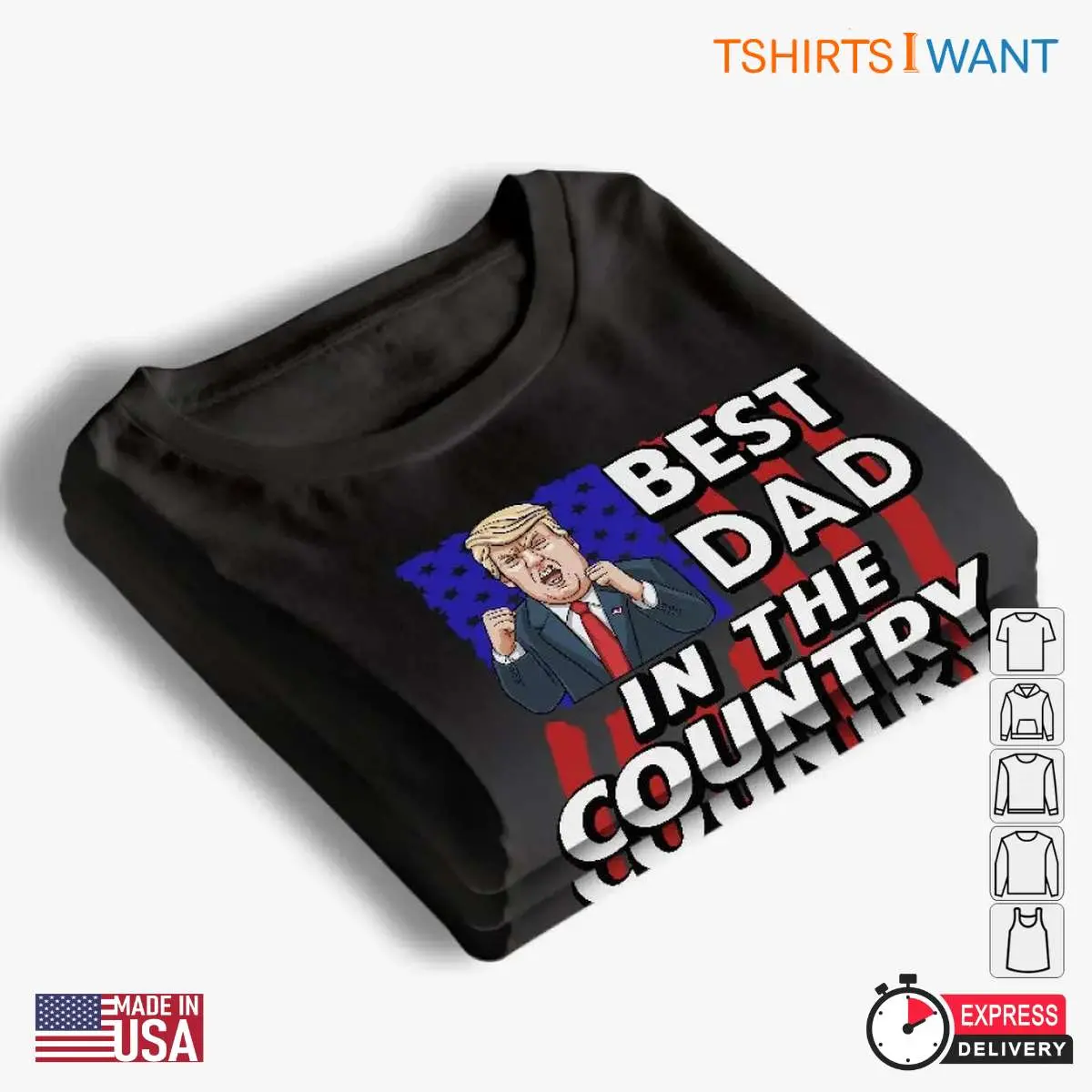 The Donfather: Donald Trump America Godfather Election Shirt 13 The Donfather Trump Shirt on Model
