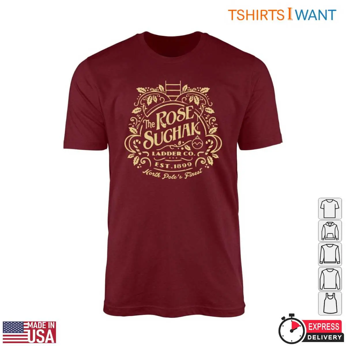 The Santa Clause Movie Quotes T Shirt Rose Suchak Ladder Co 2 1.jpg