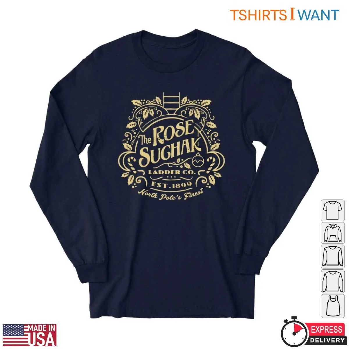 The Santa Clause Movie Quotes T Shirt Rose Suchak Ladder Co 3 1.jpg