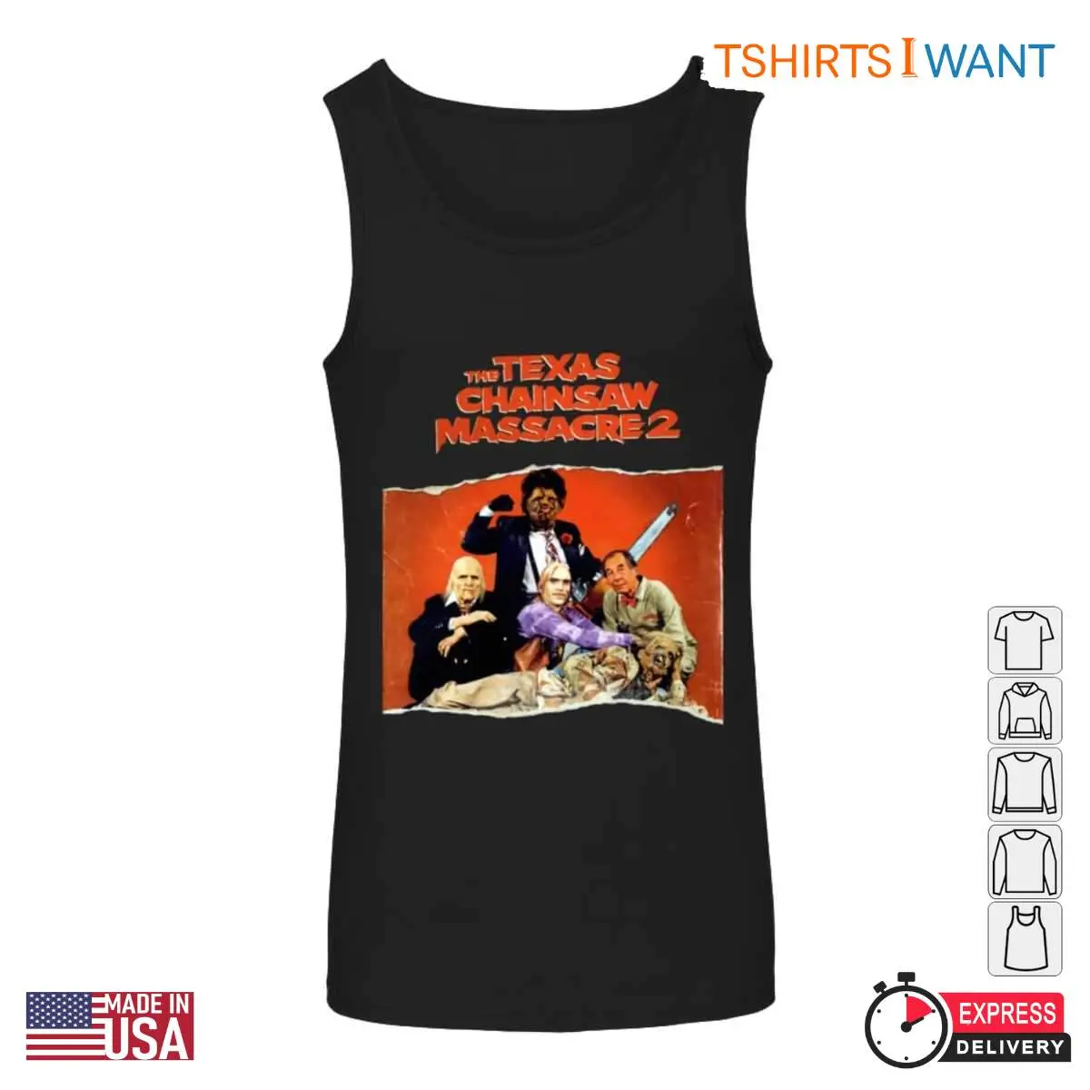 The Texas Chainsaw Massacre 2 T-Shirt – Classic Horror Movie Tee 5 The Texas Chainsaw Massacre 2 T Shirt E28093 Classic Horror Movie Tee 5.jpg