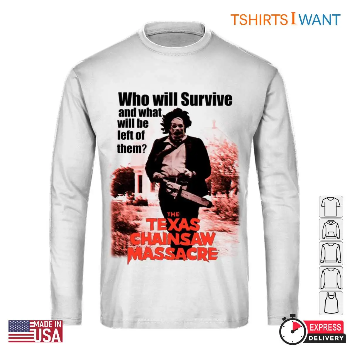 The Texas Chainsaw Massacre Classic Movie Poster T-Shirt - Leatherface Horror Design 2 The Texas Chainsaw Massacre Classic Movie Poster T Shirt Leatherface Horror Design 2 1.jpg