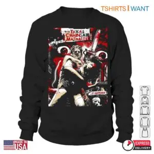 The Texas Chainsaw Massacre It Happened!, Vintage Horror Graphic Tee 6 The Texas Chainsaw Massacre It Happened Vintage Horror Graphic Tee 2 1.jpg