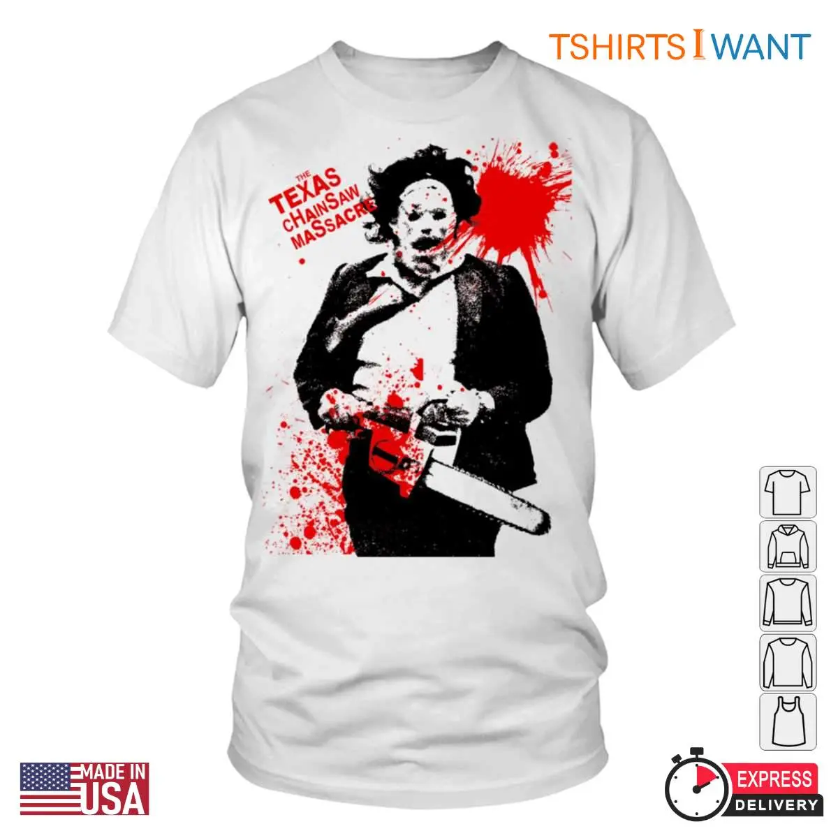 The Texas Chainsaw Massacre Leatherface Strikes Again T-Shirt 10 The Texas Chainsaw Massacre Leatherface Strikes Again T-Shirt