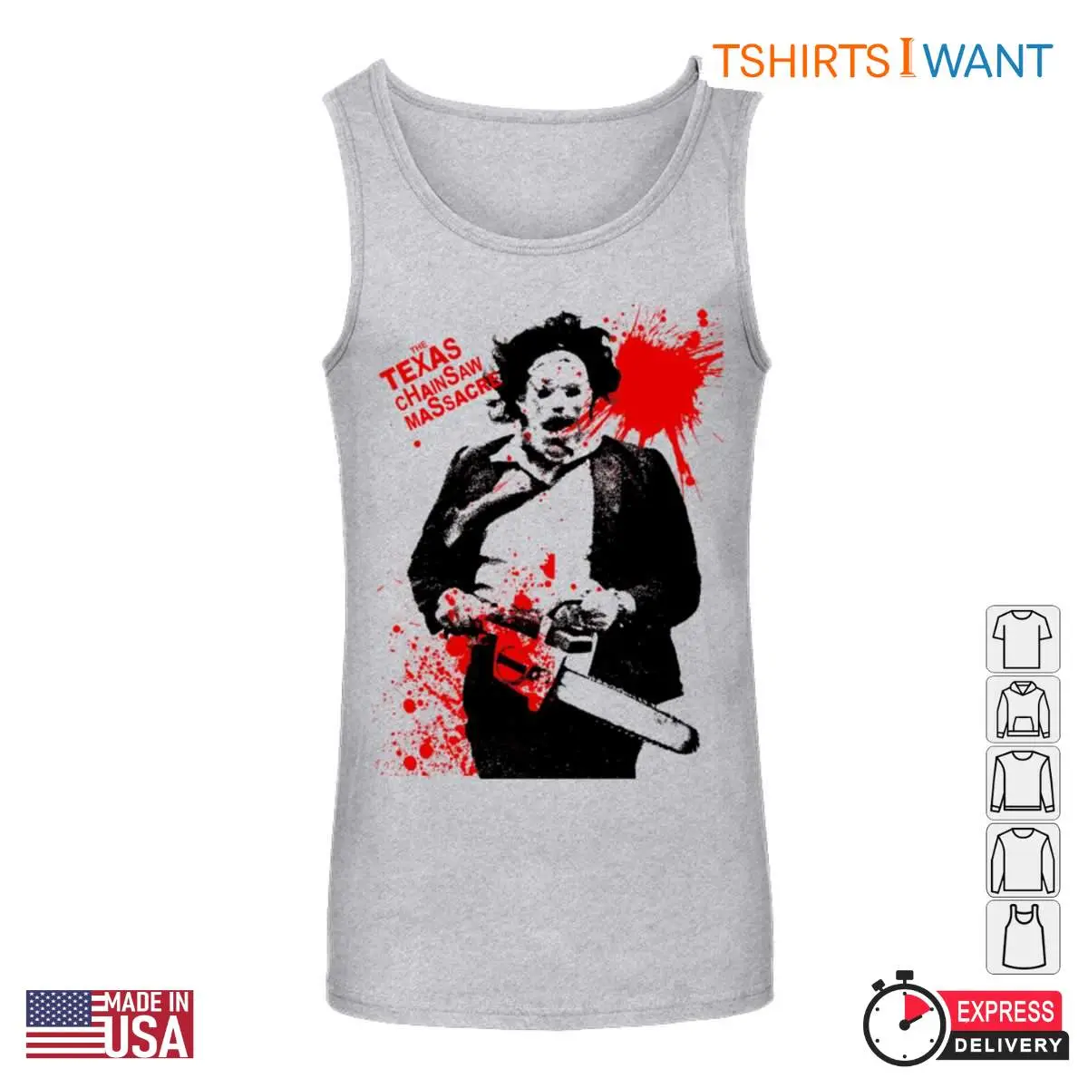 The Texas Chainsaw Massacre Leatherface Strikes Again T Shirt 5 1.jpg