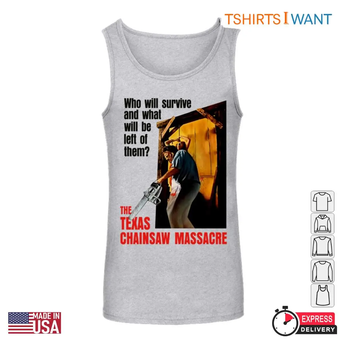 The Texas Chainsaw Massacre Who Will Survive Horror Fan Apparel T-Shirt 5 The Texas Chainsaw Massacre Who Will Survive Horror Fan Apparel T Shirt 5 1.jpg