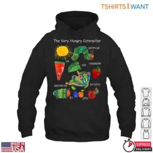 The Very Hungry Caterpillar T-Shirt - Educational Teacher Apparel 9 The Very Hungry Caterpillar T Shirt Educational Teacher Apparel 4 1.jpg