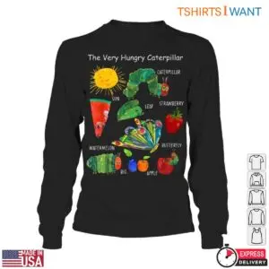 The Very Hungry Caterpillar T-Shirt - Educational Teacher Apparel 10 The Very Hungry Caterpillar T Shirt Educational Teacher Apparel 5 1.jpg