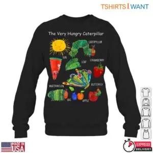 The Very Hungry Caterpillar T-Shirt - Educational Teacher Apparel 11 The Very Hungry Caterpillar T Shirt Educational Teacher Apparel 6 1.jpg