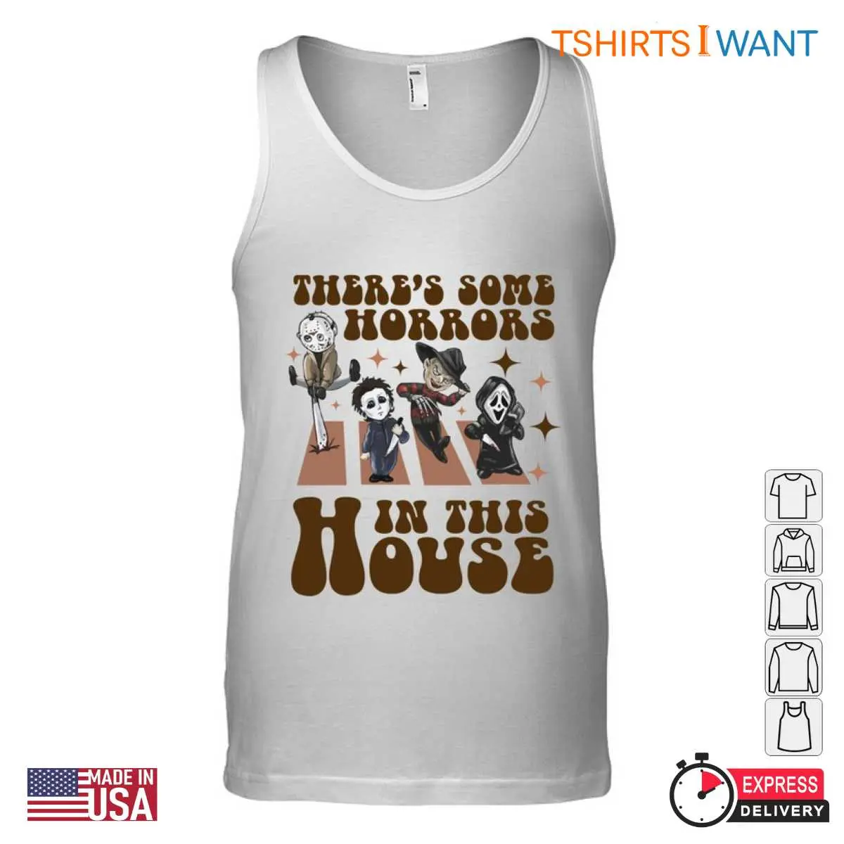 There's Some Horrors in This House Sweatshirt 1
