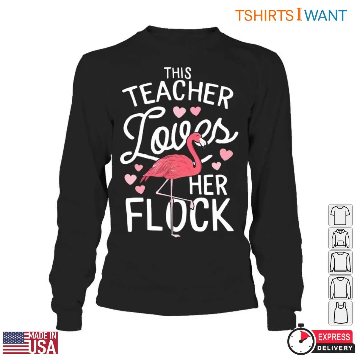 This Teacher Loves Her Flock Flamingo T Shirt 5 1.jpg
