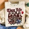 Thug Life Horror Chola Girls Sweatshirt – Halloween Scary Movie Villains Tee 14 Thug Life Horror Chola Girls Sweatshirt – Halloween Scary Movie Villains Tee 1