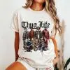Thug Life Horror Cholo Shirt – Funny Slasher Villains Plaid Gang Tee 8 Thug Life Horror Cholo Shirt – Funny Slasher Villains Plaid Gang Tee 1