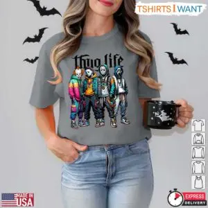 Thug Life Horror Movie Characters T-Shirt – Street Style Halloween Villains Graphic Tee 10 Thug Life Horror Movie Characters T Shirt E28093 Street Style Halloween Villains Graphic Tee 5.jpg