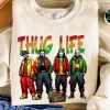 Thug Life Horror Shirt – Reggae Style Halloween Slasher Icons Tee 1