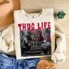Thug Life Horror Villains Sweatshirt – Graffiti Street Style Halloween Crewneck 9 Thug Life Horror Villains Sweatshirt – Graffiti Street Style Halloween Crewneck 1