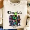 Thug Life Nightmare Crew Sweatshirt – Funny Halloween Oogie Boogie Tee 7 Thug Life Nightmare Crew Sweatshirt – Funny Halloween Oogie Boogie Tee 1