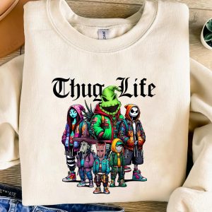 Thug Life Nightmare Crew Sweatshirt – Funny Halloween Oogie Boogie Tee 1
