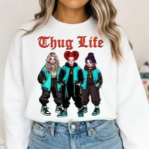 Thug Life Witches Shirt – Funny Sanderson Sisters Halloween Tee 12 Thug Life Witches Shirt – Funny Sanderson Sisters Halloween Tee 5