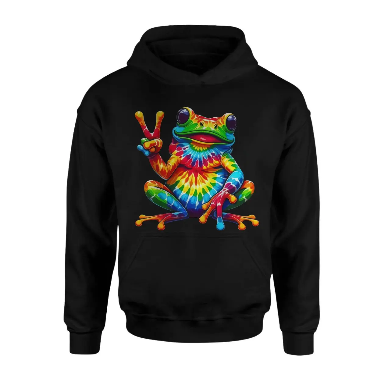 Tie Dye Peace Frog Trippy Vibes T-Shirt 2 Tie Dye Peace Frog Trippy Vibes T Shirt 2 1.jpg