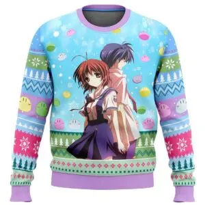 Tomoya And Nagisa: Clannad Christmas Sweater 3 Tomoya And Nagisa Clannad Christmas Sweater 2 1.jpg