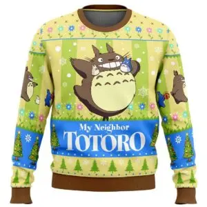 Totoro Christmas Sweater: Totoro and Friends Holiday Edition 3 Totoro Christmas Sweater Totoro and Friends Holiday Edition 2 1.jpg