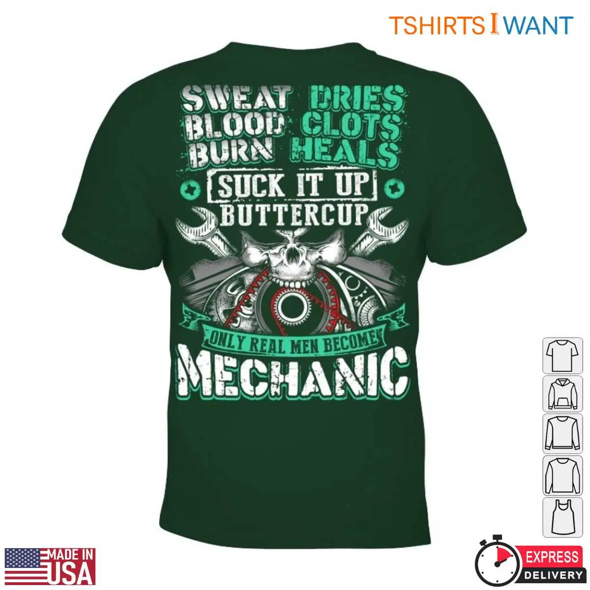 Tough Real Men Mechanical Skull Gift Shirt 5 1.jpg
