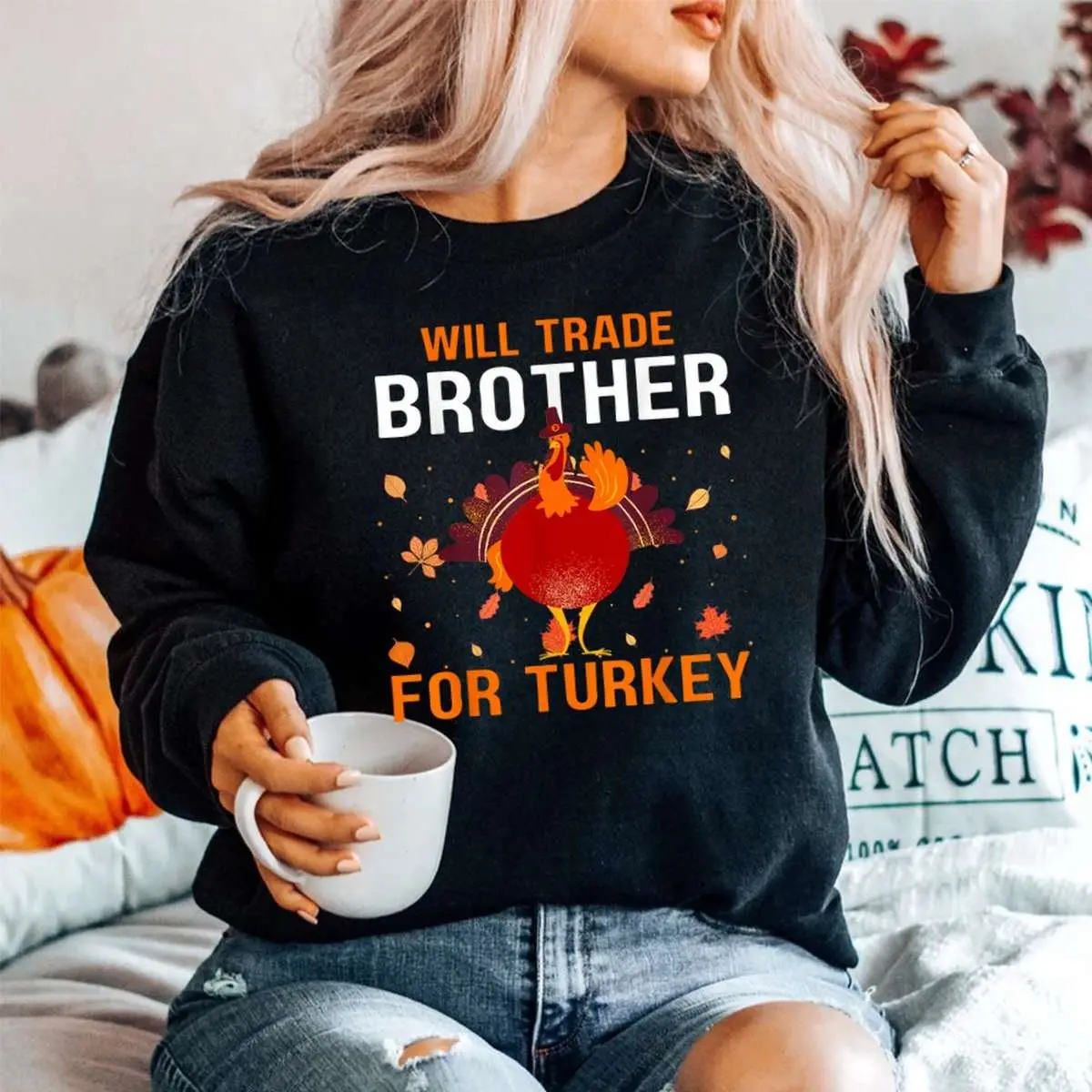 Trade Brother For Turkey Funny Thanksgiving Shirt 11 Trade Brother For Turkey Funny Thanksgiving Shirt