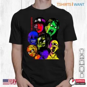 Trippy Halloween: Psychedelic Social Media Funny Halloween Shirt 5 Trippy Halloween Psychedelic Spooky Tee 2 1.jpg