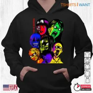 Trippy Halloween: Psychedelic Social Media Funny Halloween Shirt 7 Trippy Halloween Psychedelic Spooky Tee 4 1.jpg