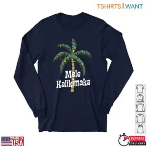 Tropical Christmas T-Shirt - Mele Kalikimaka Palm Tree Design 6 Tropical Christmas T Shirt E28093 Mele Kalikimaka Palm Tree Style 2.jpg