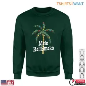 Tropical Christmas T-Shirt - Mele Kalikimaka Palm Tree Design 7 Tropical Christmas T Shirt E28093 Mele Kalikimaka Palm Tree Style 3.jpg