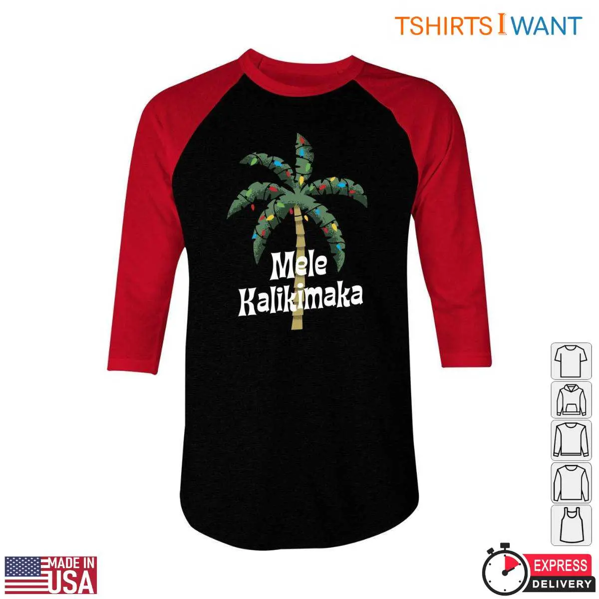 Tropical Christmas T Shirt E28093 Mele Kalikimaka Palm Tree Style 4.jpg