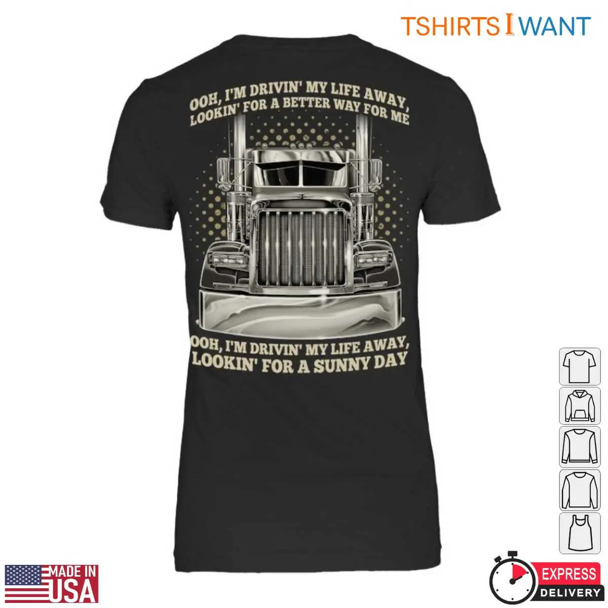 Truck Driver Life Tee Truck Driver T Shirts 2 1.jpg