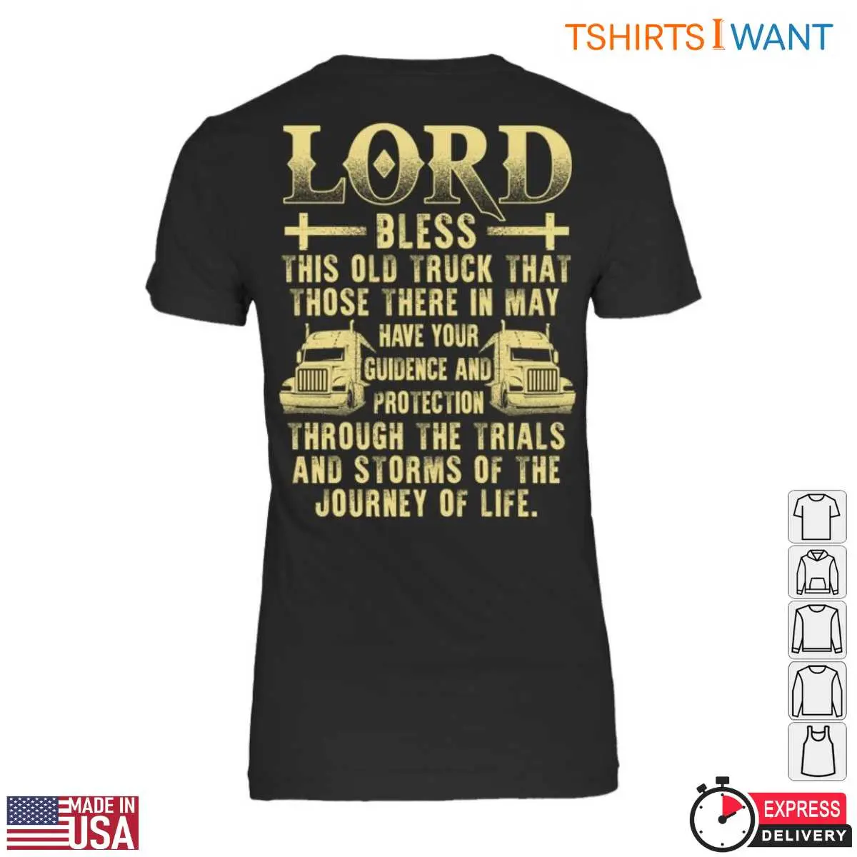 Truck Driver Prayer T Shirt Truckers Prayer Shirt 3 1.jpg