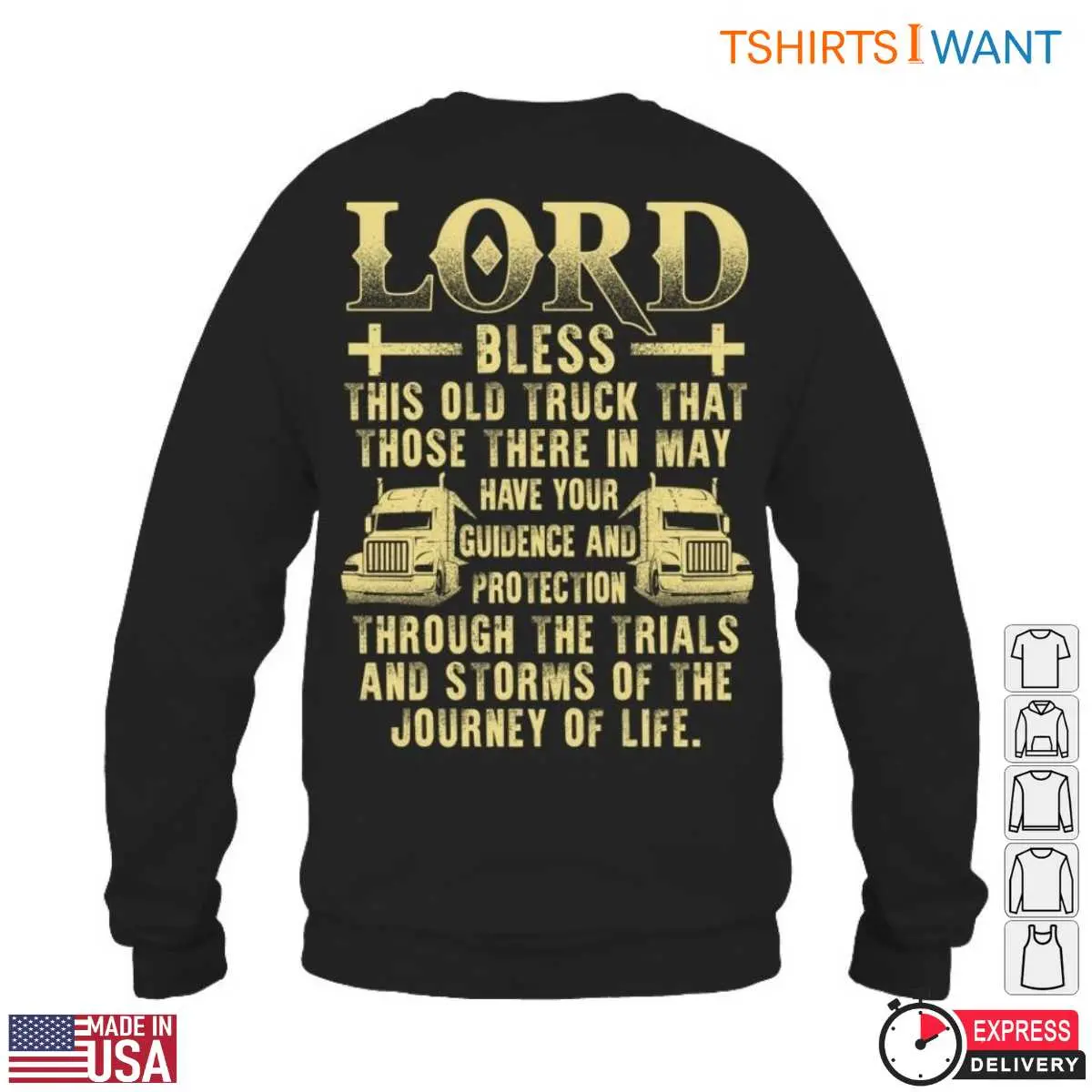 Truck Driver Prayer T Shirt Truckers Prayer Shirt 5 1.jpg