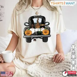 Truck Driver T-Shirts - Halloween Gnome Design 9 Truck Driver T Shirts Halloween Gnome Design 2 1.jpg